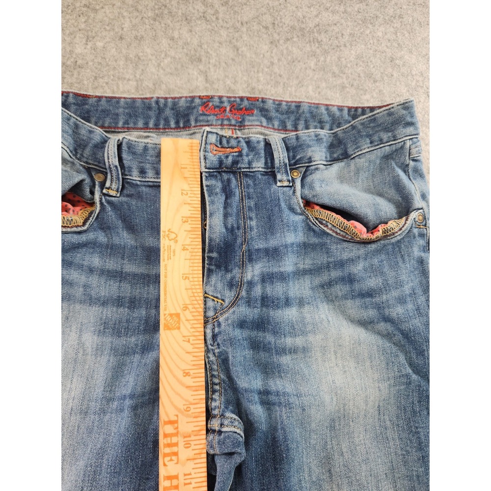 Robert Graham Jeans Mens‎ 33x28 Blue Classic Fit Denim - Picture 8 of 16